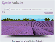Tablet Screenshot of ecobio-attitude.org